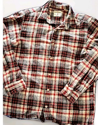 Bass Pro's Redhead Flannel Shirt M 100% Cotton Soft, Durable, & Comfortable 