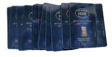 IGR 0.5 GRAM 999.9 FINE "ISTANBUL GOLD REFINERY" GOLD BAR SEALED ASSAY GOLDGRAM 7212.90 per troy oz