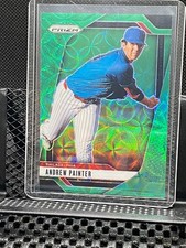Andrew Painter  2025 Prizm - Green Scope Prizm #3/75 - #153 Phillies
