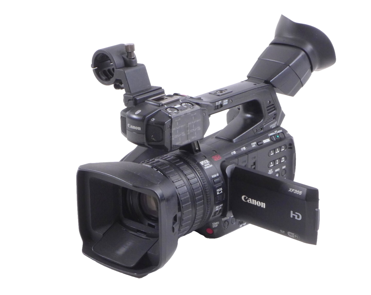 Canon XF205 1080p HD Video Camcorder 25p / 50i - XF205 E (PAL