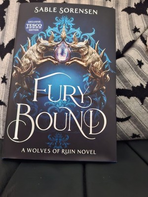 FURY BOUND TIK TOK SENSATION  1ST EDITION UK TESCO EXCLUSIVE SPRAYED EDGES