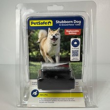 PetSafe Stubborn Dog In-Ground Fence Collar PRF-275-19 Waterproof Red NEW SEALED