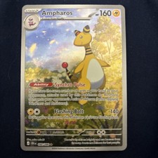 Ampharos 90/86 Illustration Rare Chaos Rising Pokémon TCG - NM Fresh Pull