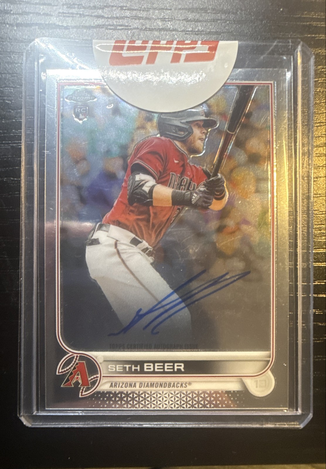 2022 Topps Chrome - Rookie Autographs Seth Beer #RA-SBE (AU, RC)