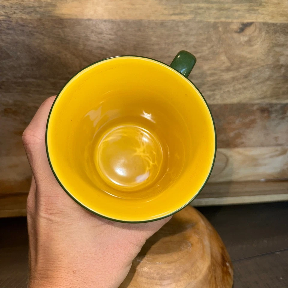 Disney Jiminy Cricket Green Yellow Umbrella Mug Pinocchio Drinkware - Image 4 of 4