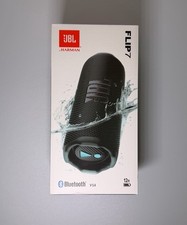 JBL Flip 7 Black Orange Portable Bluetooth Speaker Open Box 