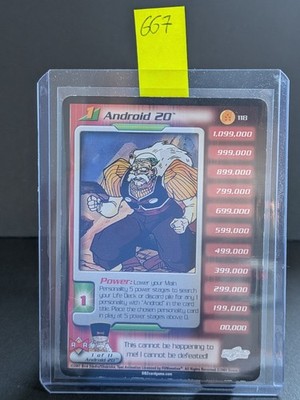 DBZ CCG Dragon Ball Z Karte TCG Android 20 118 2001