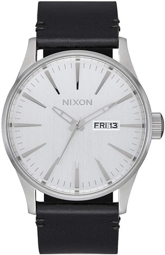 Nixon Sentry Leather A105 Men’s Watch (42mm Watch Face/ 23mm Leather Band) - Picture 8 of 24