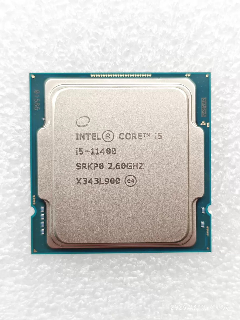【ジャンク品】Intel Core i5-11400 CPU LGA 1200 Intel Core i5-11400 6-Core 2.6GHz (Turbo 4.4GHz) LGA1200 CPU SRKP0