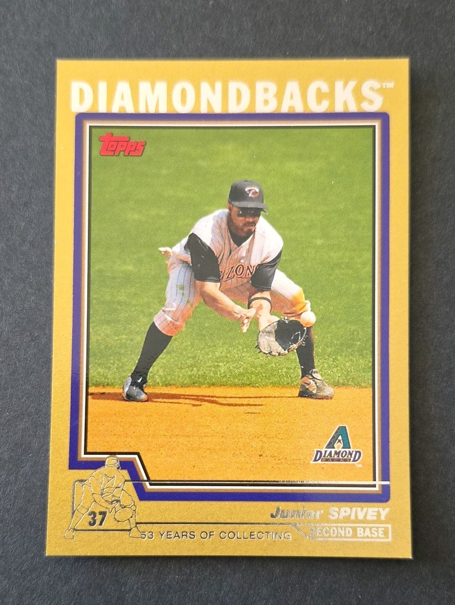 2004 Topps - Junior Spivey - #14 Gold /2004 Arizona Diamondbacks 