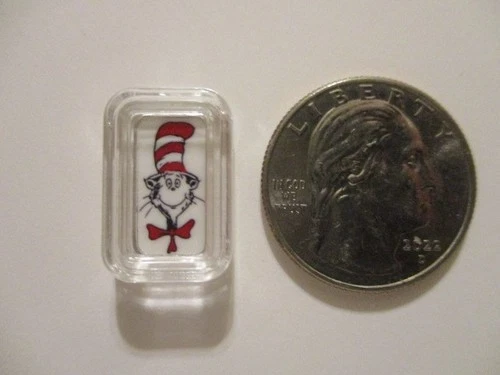Cat in the Hat 1 Gram .999 Fine Silver Bar
