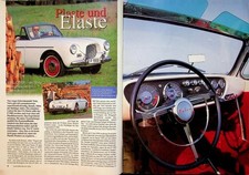 Oldtimer Praxis 1846) Volvo P 1900 Cabrio mit 85PS Restaurierung - ein interessa