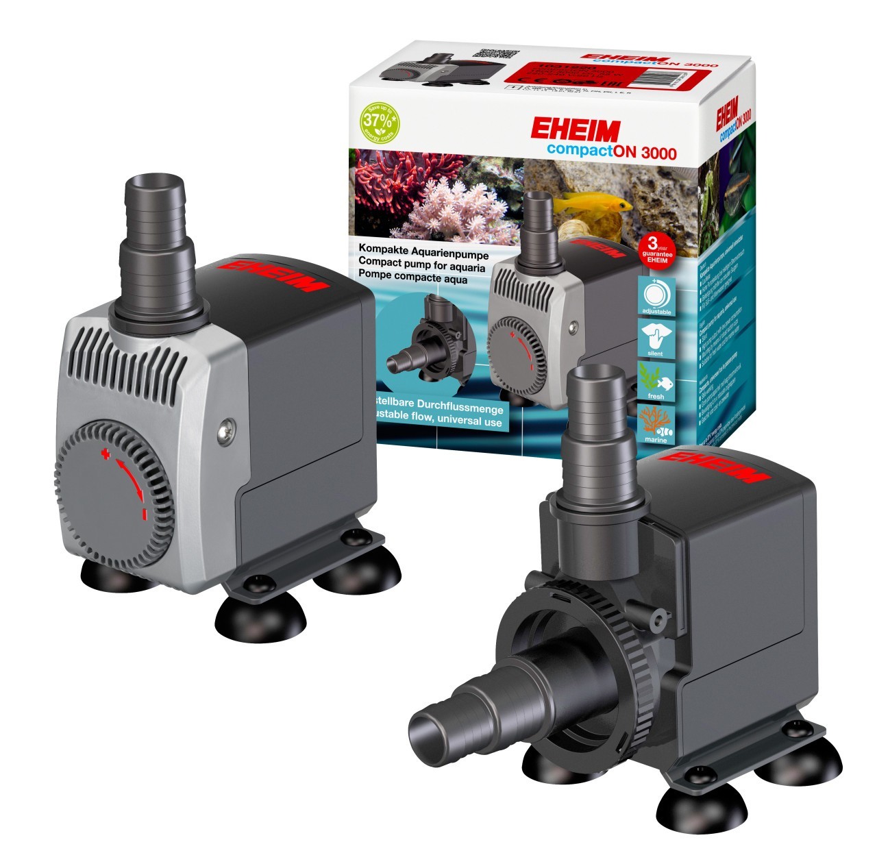 Pompa Eheim 3000l/h CompactON: Facile da Montare, Impossibile da Sentire