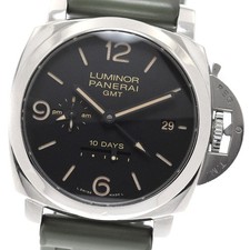 Orologio Uomo Automatico PANERAI Luminor 10 Giorni GMT Acciaio PAM00533 Data_940139