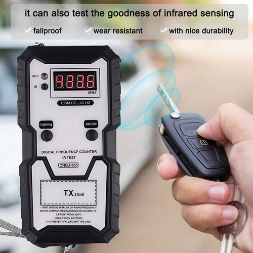 Easy to Use Infrared Frequence Tester for Remote Control Configuration - Picture 6 of 18