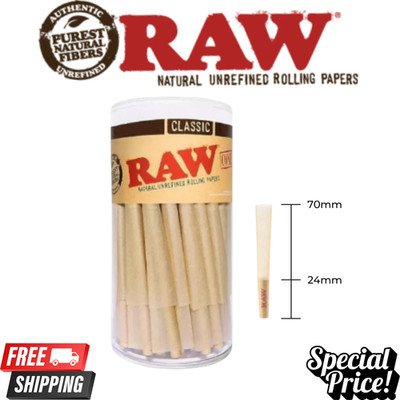 RAW Cones Single Size 70/24 Dogwalker   102 Pack