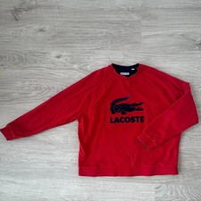 Lacoste sweatshirt with crocodile logo size 44