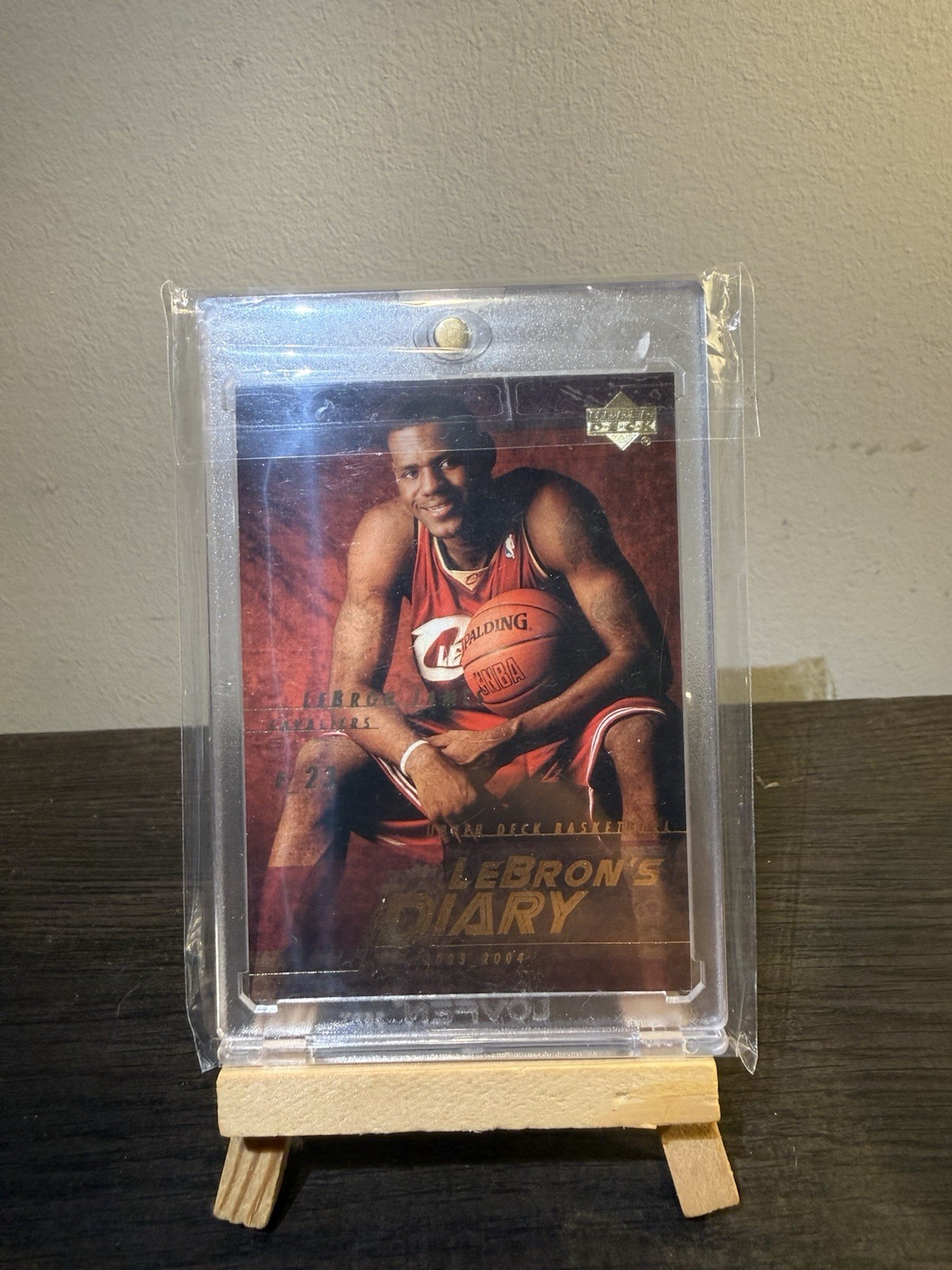 Upper Deck 2003-04 LeBron James LeBron's Diary LJ11 Insert Cleveland Cavaliers