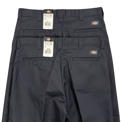 NEW Dickies Mens Industrial Work Pants 34x34 Charcoal Gray LP812CH Lot of 2 NWT