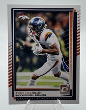 2025 Panini Donruss Troy Franklin #210 Denver Broncos 🏈