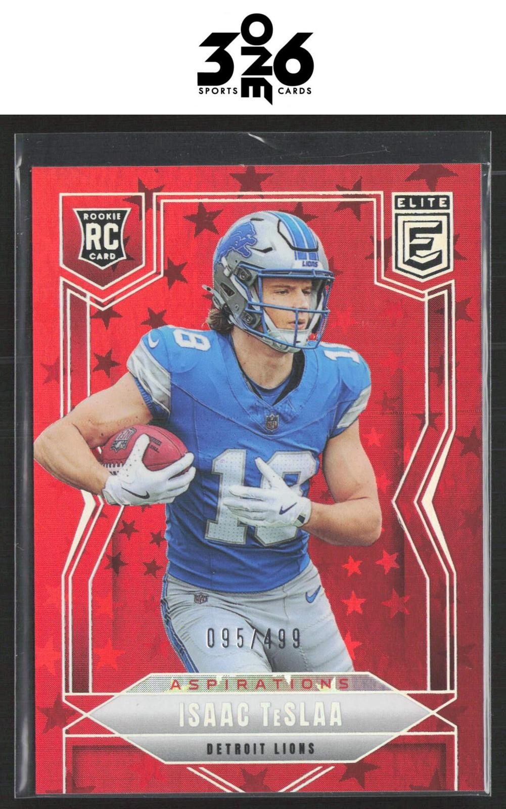 Isaac TeSlaa 2025 Donruss Elite Aspirations Stars RC #117 #/499