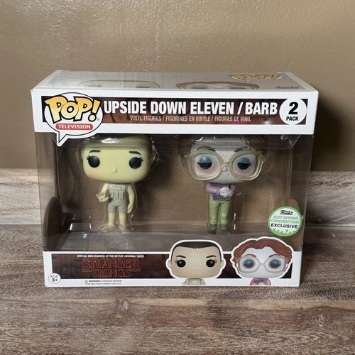 Funko Pop! Upside Down Eleven Barb 2 Pack 2017 Spring Convention Exclusive Rare