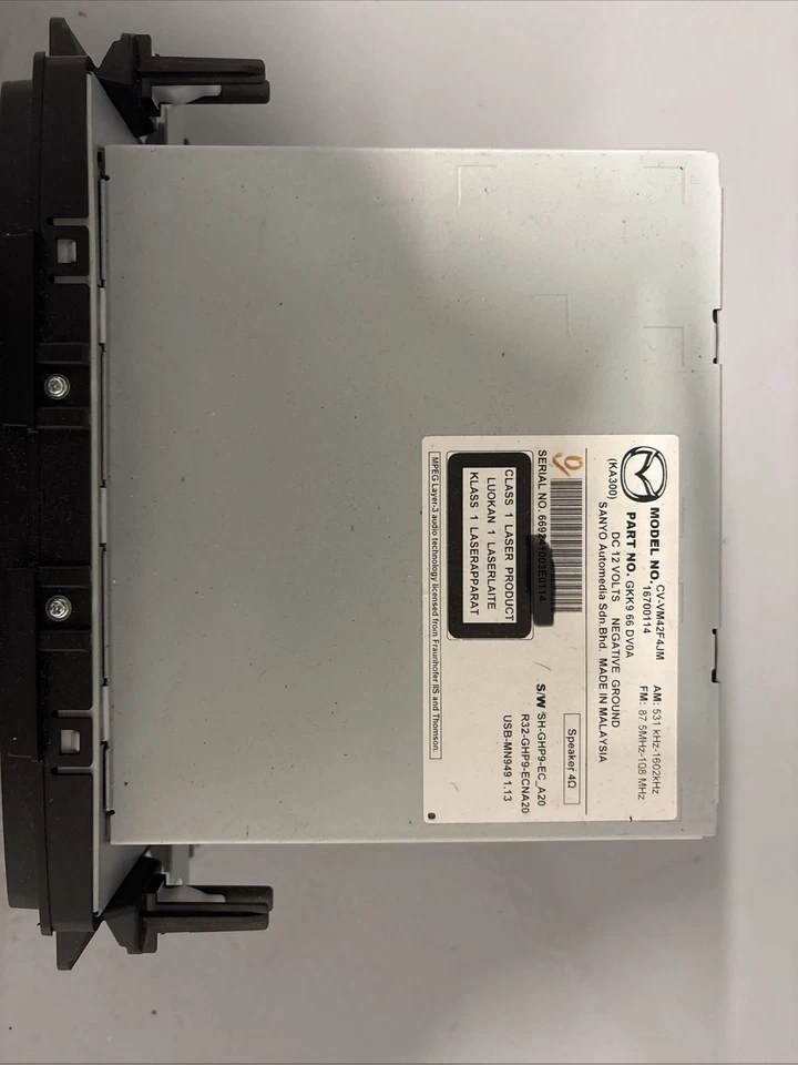 Navigationssystem Mazda CX-5 KE GH CD Player TomTom Navi - Bild 4 von 4