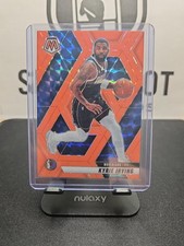 2024-25 Panini Mosaic Red Mosaic Prizm Kyrie Irving #184 /75 Dallas Mavericks