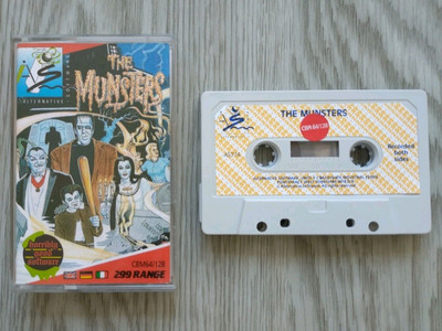 Commodore 64 / 128 C64 Spiel - The Munsters von Alternative Software 1988