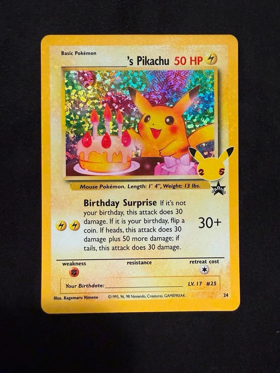 Birthday Pikachu for sale | eBay
