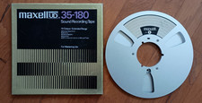 Maxell 10.5" Empty Metal Reel-to-Reel Take Up Tape Reel
