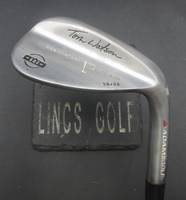 Adams Golf Tom Watson 682 58° Sand Wedge Stiff Stahlschaft Wow Wow Grip