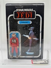 1983 Kenner Star Wars ROTJ 77 Back-A B-Wing Pilot AFA 80 NM