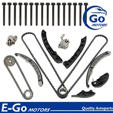 Cylinder Head Bolt Timing Chain Kit For Jaguar F-Type XK XF XJ SC AWD 4x4 5.0L
