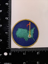 Masters golf iron on patch