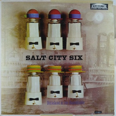 SALT CITY SIX Dixieland At The Roundtable FORUM SF 9019 VG Dixieland LP Jazz