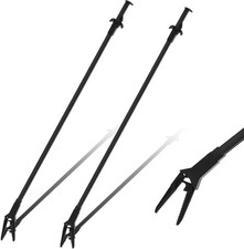 2 Pcs Plastic Aquarium Tongs 27 Inches Long Multi Purpose Trimming Feeding Aquar