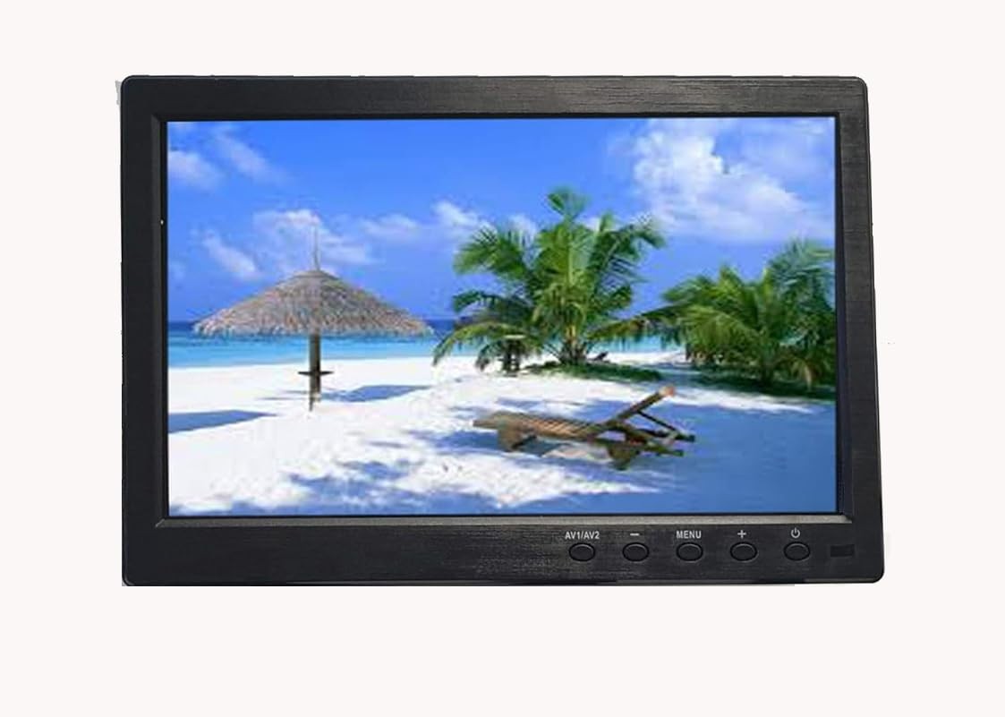 Monitor LCD 10.1" per Telecamere e DVR - HDMI VGA BNC Professionale