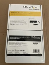 StarTech.com 4 Port USB-C Hub - USB 3.0 4 Port USB-A 2.0 New