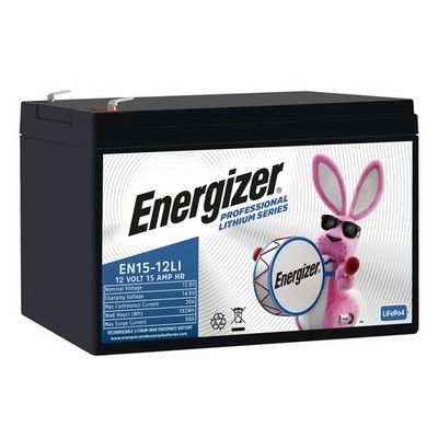 Energizer EN15-12LI 12V 15AH Lithium Iron Phosphate Maintenance Free Battery