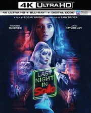 Last Night in Soho 4K UHD Blu-ray Thomasin McKenzie NEW