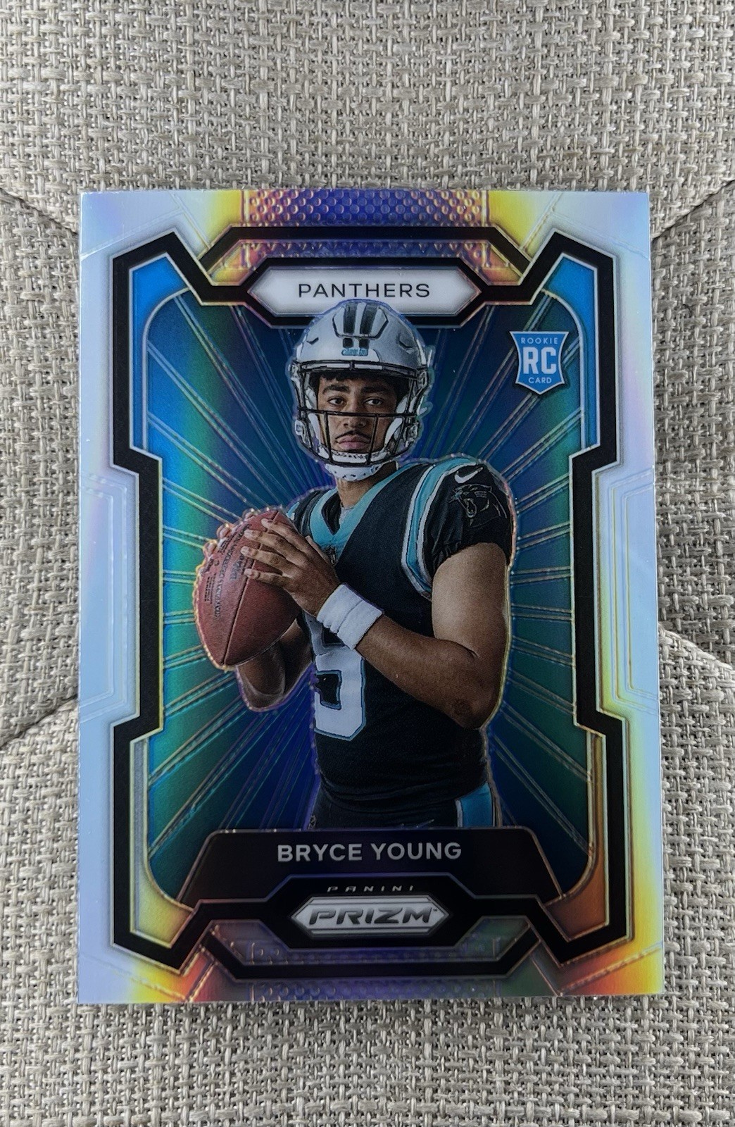 2023 Panini Prizm- Bryce Young Prizm Image Variation Rookie #301