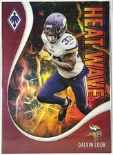 Dain Cook Red Heat Wave /199 2021 Panini Pheonix Football #7