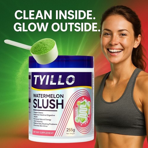 TYILLO Watermelon Greens Pulver - Darmreinigung, Blähungslinderung & Energieunterstützung - Bild 4 von 12