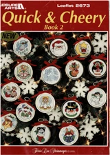 QUICK & CHEERY BOOK 2 CROSS STITCH LEAFLET