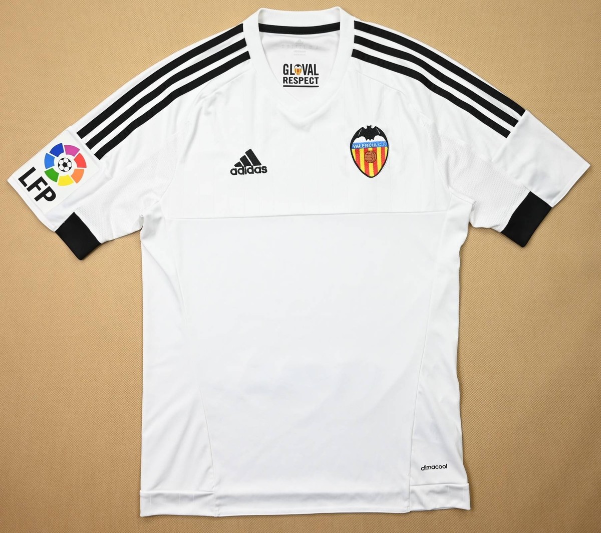 Adidas 2015-16 VALENCIA CF SHIRT TRIKOT S | eBay