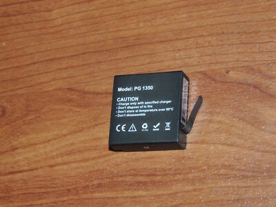 New - Genuine Rechargeable Battery 3.7V PG 1350 for Akaso Brave 7 LE 20MP Action