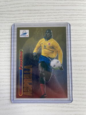 Panini Faustino Asprilla World Cup 1998 France Trading Card
