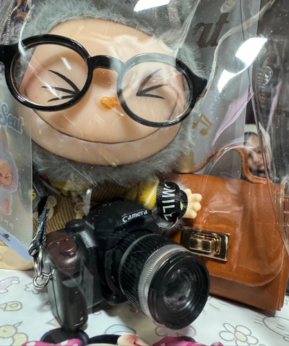 POP MART LABUBU The Monsters Exciting Macaron Plush Dolls Toy Figures Keychain - Foto 93 di 98
