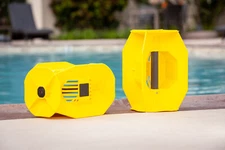 Hydro-Tone Hydro-Bell Aquatic Drag Resistance Workout Pool Dumbbells